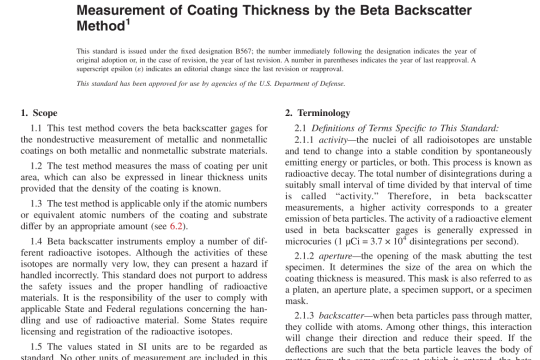 ASTM B567-98(R2021) pdf free download