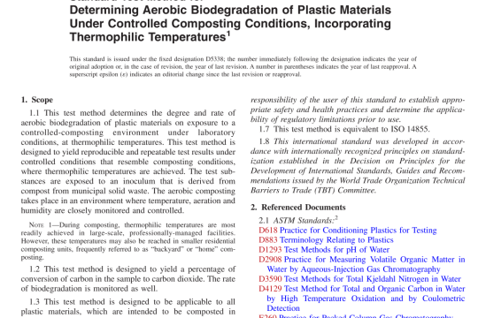 ASTM D5338-15(R2021) pdf free download