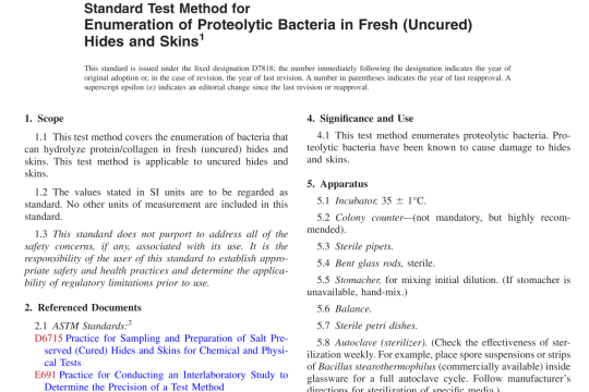 ASTM D7818-12(R2021) pdf free download