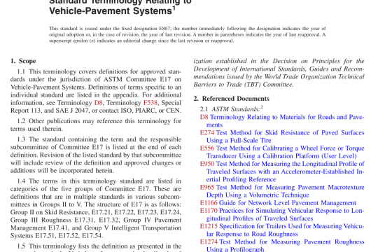 ASTM E867-06(R2020) pdf free download