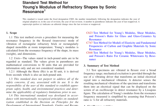 ASTM C885-87(R2020) pdf free download