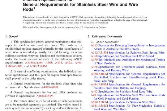 ASTM A555-2020 pdf free download