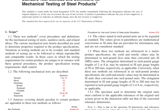 ASTM A370-2020 pdf free download