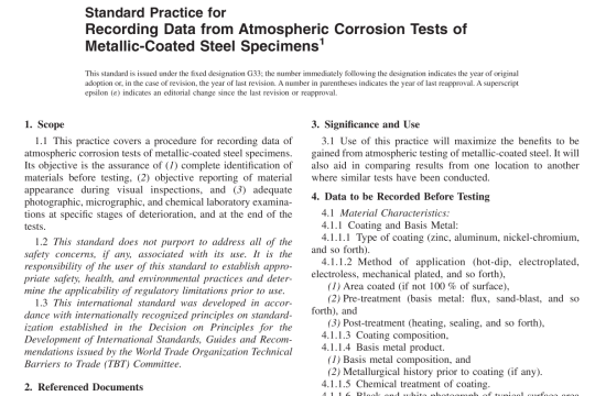 ASTM G33-99(R2020) pdf free download