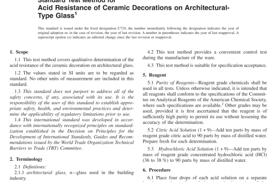 ASTM C724-91(R2020) pdf free download