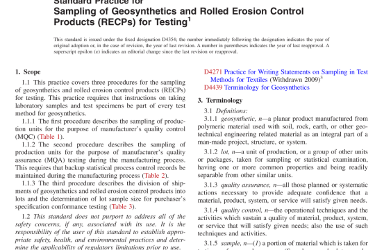 ASTM D4354-12(R2020) pdf free download