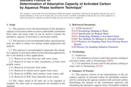 ASTM D3860-98(R2020) pdf free download