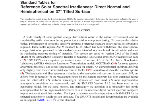 ASTM G173-03(R2020) pdf free download