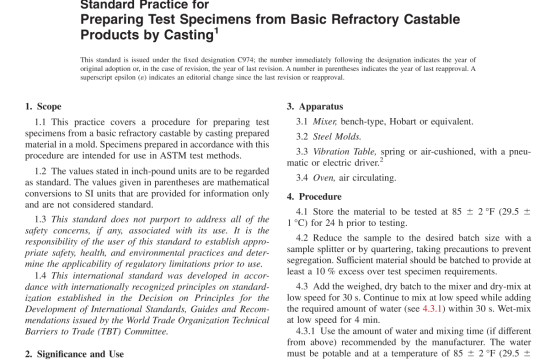 ASTM C974-87(R2020) pdf free download