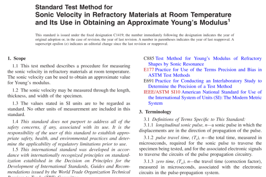 ASTM C1419-14(R2020) pdf free download