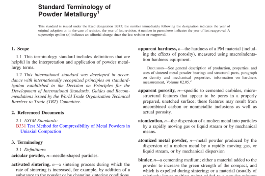 ASTM B243-2019 pdf free download