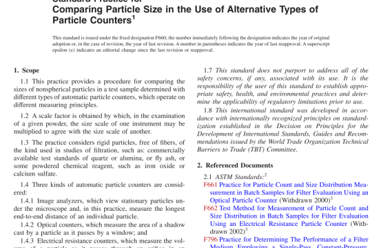 ASTM F660-83(R2019) pdf free download