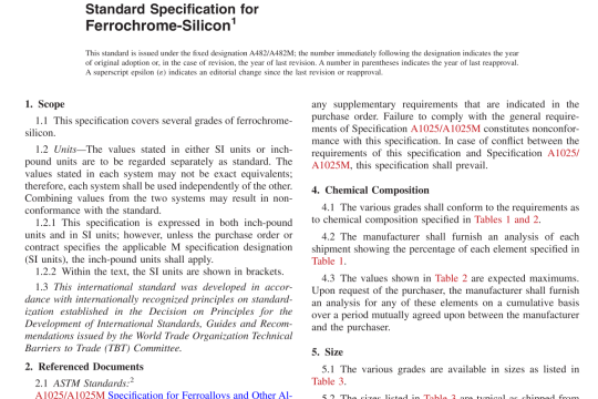 ASTM A482-11(R2021) pdf free download