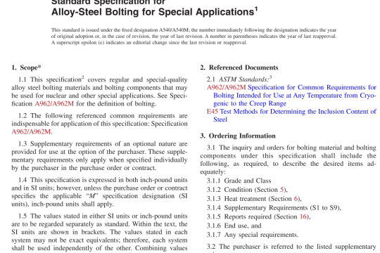 ASTM A540-15(R2021) pdf free download