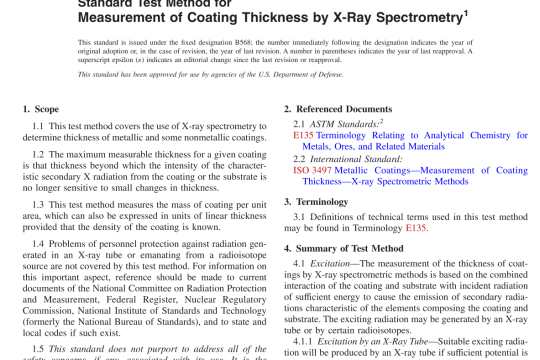 ASTM B568-98(R2021) pdf free download