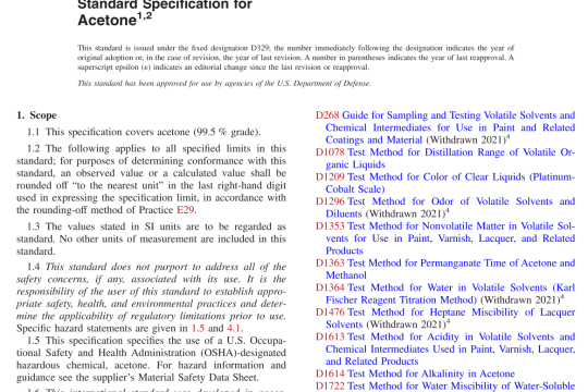 ASTM D329-07(R2021) pdf free download