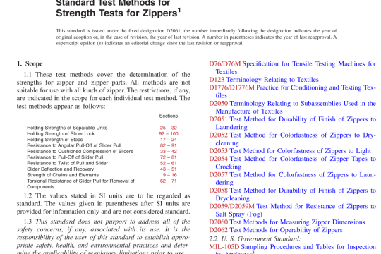 ASTM D2061-07(R2021) pdf free download