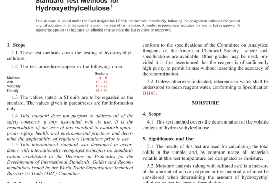ASTM D2364-15(R2021) pdf free download