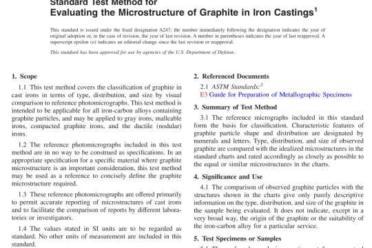 ASTM A247-2019 pdf free download