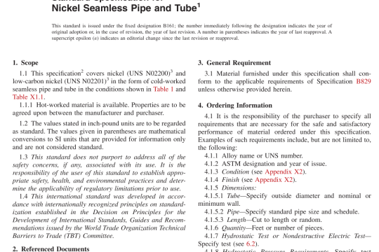 ASTM B161-2019 pdf free download