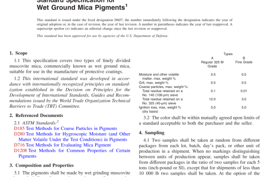 ASTM D607-82(R2019) pdf free download