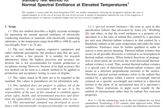 ASTM E307-72(R2019) pdf free download
