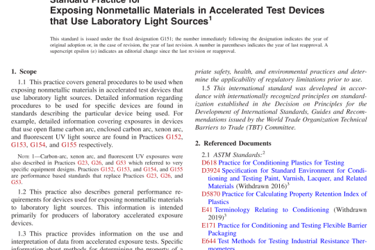 ASTM G151-2019 pdf free download