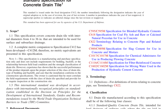 ASTM C412-2019 pdf free download