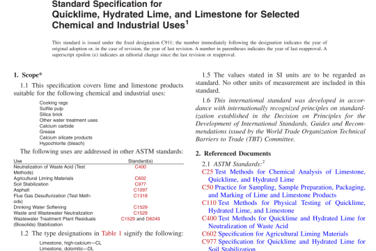 ASTM C911-2019 pdf free download