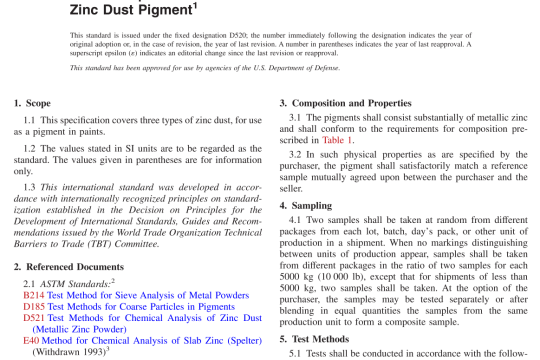 ASTM D520-2019 pdf free download