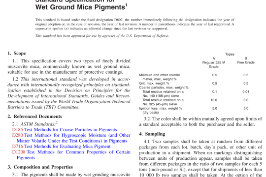 ASTM D607-2019 pdf free download
