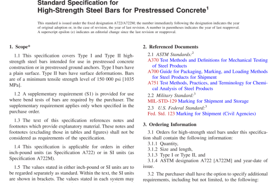 ASTM A722-2018 pdf free download