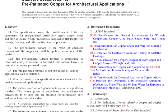 ASTM B882-10(R2018) pdf free download