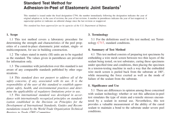 ASTM C794-2018 pdf free download