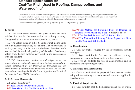 ASTM D450-07(R2018) pdf free download