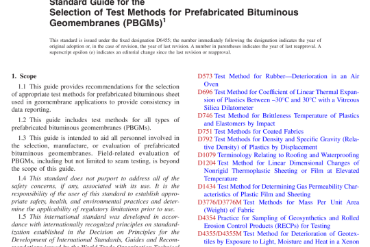 ASTM D6455-2018 pdf free download