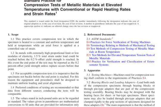 ASTM E209-2018 pdf free download